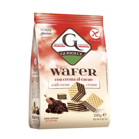 WAFER GUSTO CACAO 250G