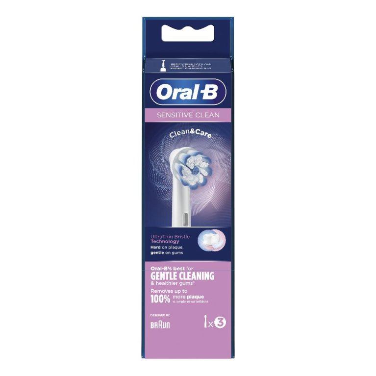 ORALB SENSITIVE CLEAN EB60 3PZ ORALB SENSITIVE CLEAN EB60 3PZ