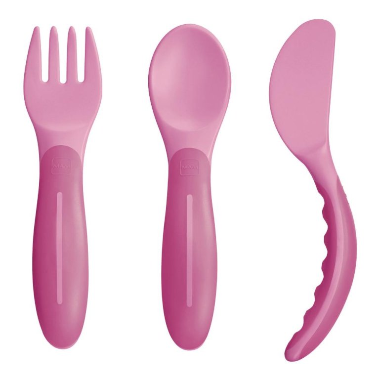 MAM BABY'S CUTLERY FEMMINA MAM BABY'S CUTLERY FEMMINA