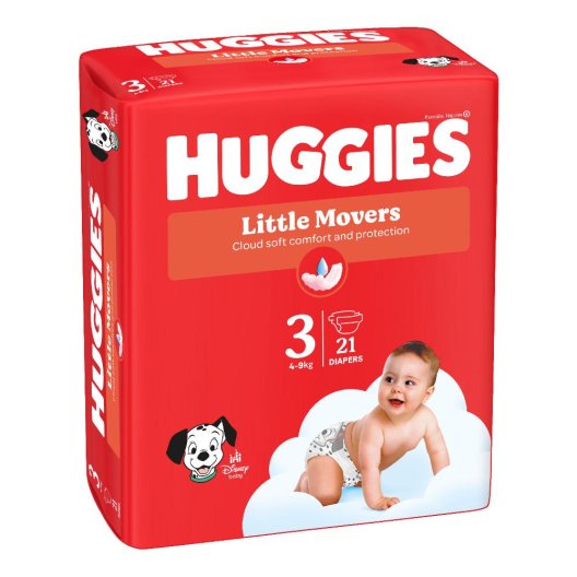 HUGGIES EXTRA CARE GR 3 40PZ