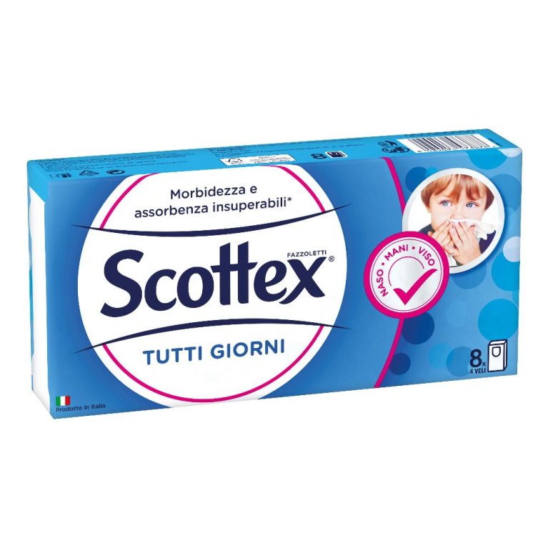 SCOTTEX TUTTI GIORNI 8PZ SCOTTEX TUTTI GIORNI 8PZ
