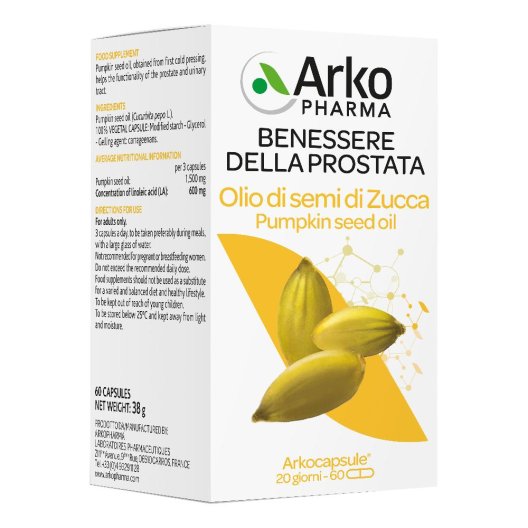 ARKOCPS OLIO SEMI ZUCCA 60CPS