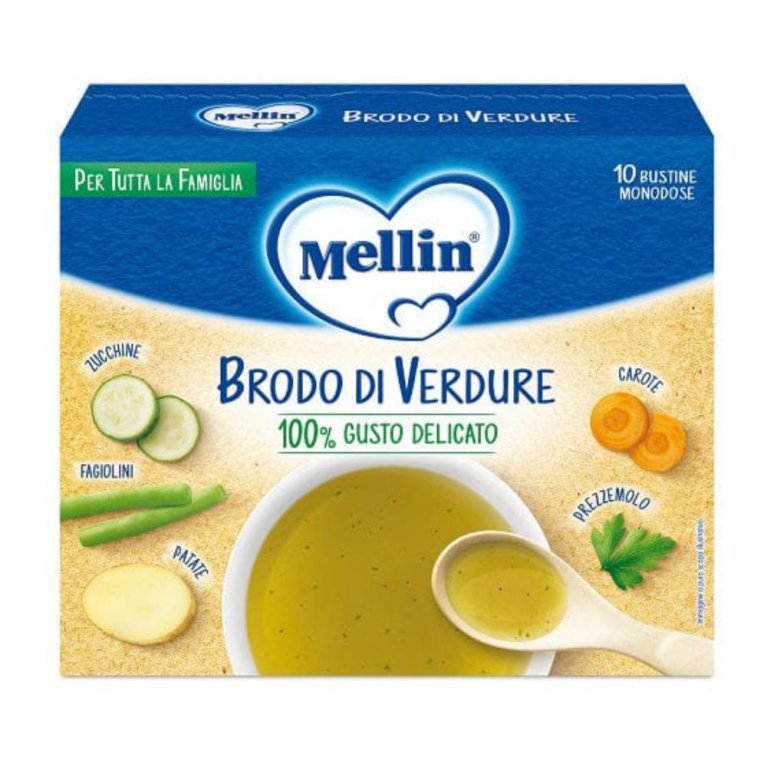 MELLIN BRODO VERDURE 10X8G MELLIN BRODO VERDURE 10X8G