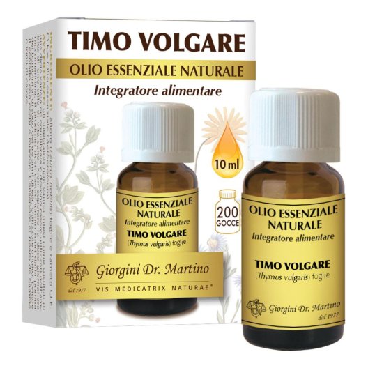 TIMO VOLGARE OE NATURALE 10ML TIMO VOLGARE OE NATURALE 10ML