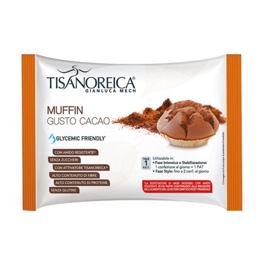 TISANOREICA S MUFFIN CACAO 40G TISANOREICA S MUFFIN CACAO 40G