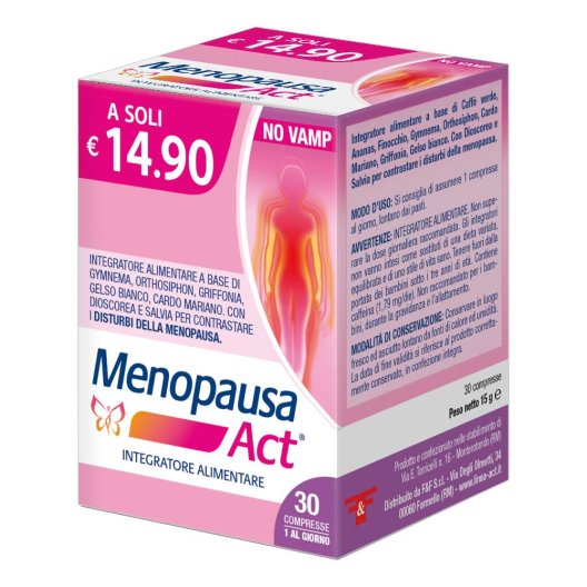 MENOPAUSA ACT 30CPR MENOPAUSA ACT 30CPR