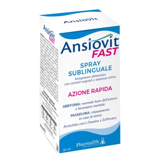 ANSIOVIT FAST SPR SUBLINGUALE ANSIOVIT FAST SPR SUBLINGUALE