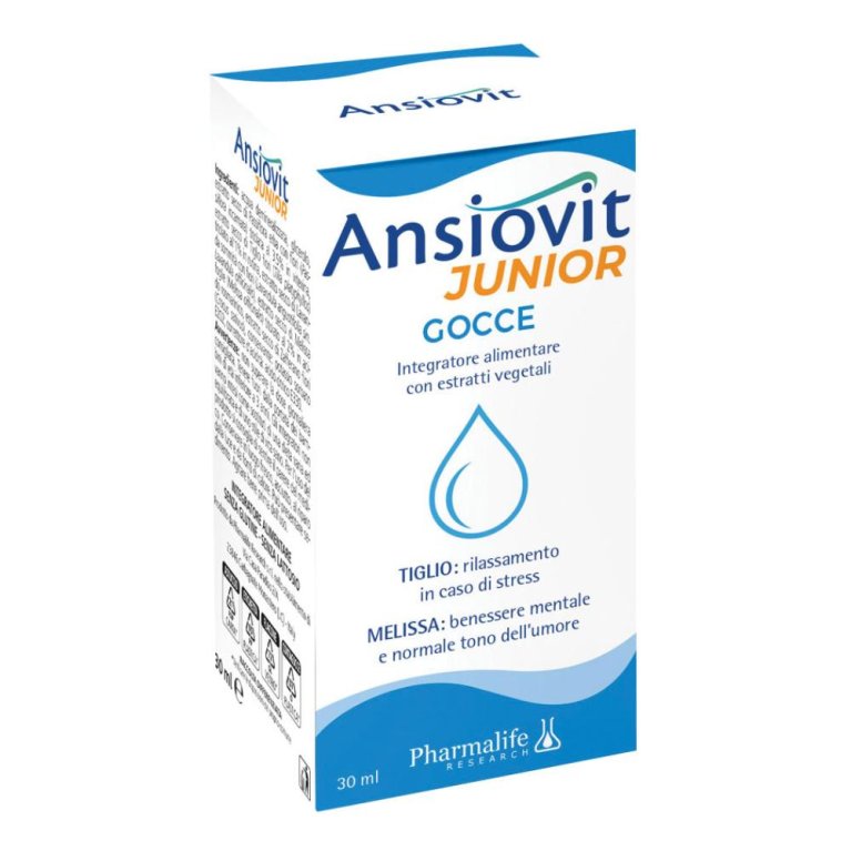 ANSIOVIT JUNIOR GOCCE 30ML ANSIOVIT JUNIOR GOCCE 30ML
