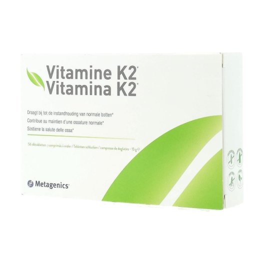 VITAMINA K2 METAGENICS 56CPR VITAMINA K2 METAGENICS 56CPR