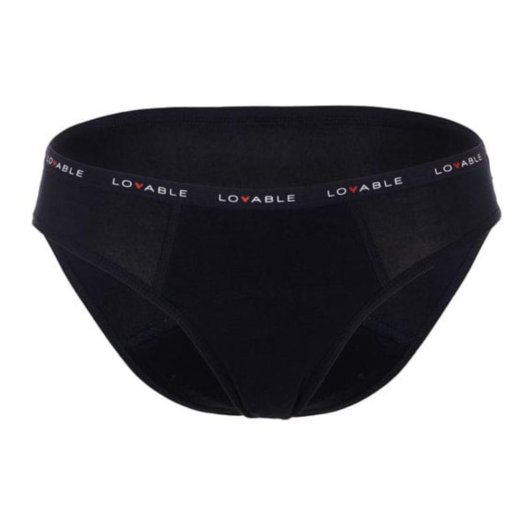 LOVABLE SLIP FLUSSO MEDIO NERO LOVABLE SLIP FLUSSO MEDIO NERO