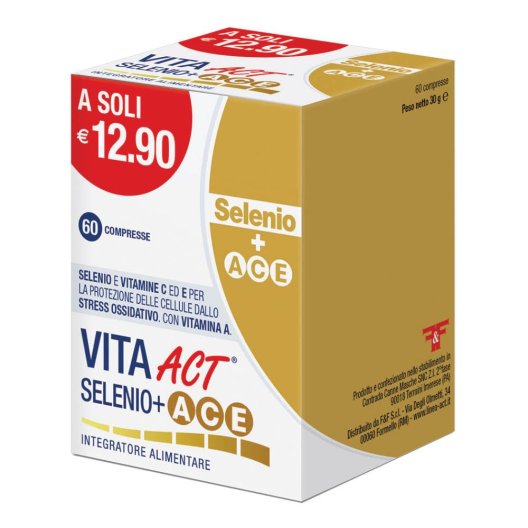 VITA ACT SELENIO+ACE 60CPR F&F VITA ACT SELENIO+ACE 60CPR F&F