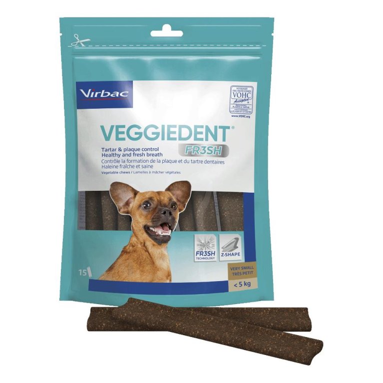 VEGGIEDENT FR3SH XS 15STICK