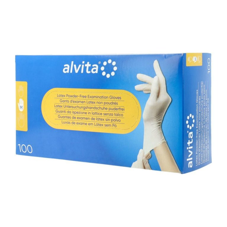 ALVITA GUANTI LATT S/POLV M100 ALVITA GUANTI LATT S/POLV M100