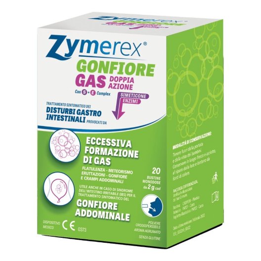 ZYMEREX GONFIORE GAS DOPPIA AZ ZYMEREX GONFIORE GAS DOPPIA AZ
