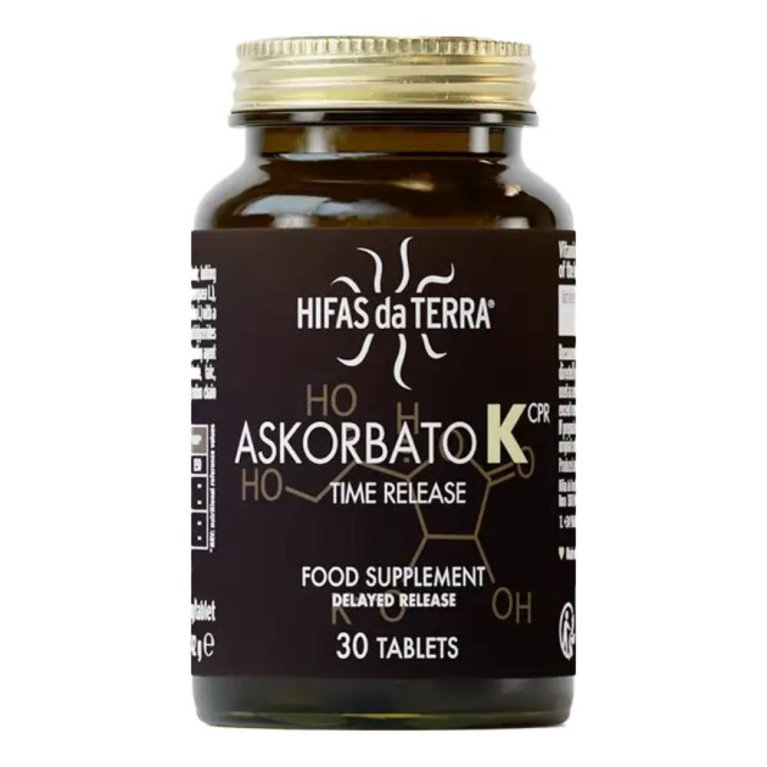 Askorbato k time release 30 compresse ascorbato di potassio, oleuropeina e proantocianidine