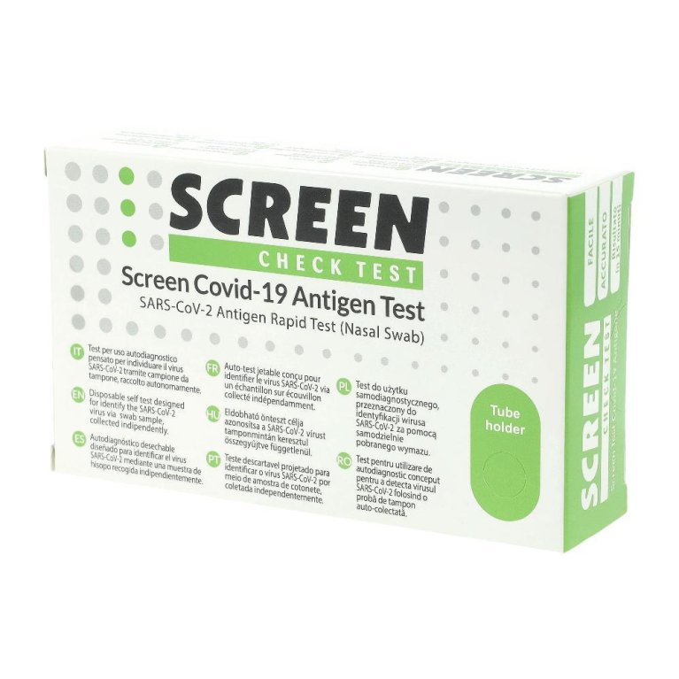 Tampone Nasale Rapido Antigenico per Covid-19 - 1 screen check test