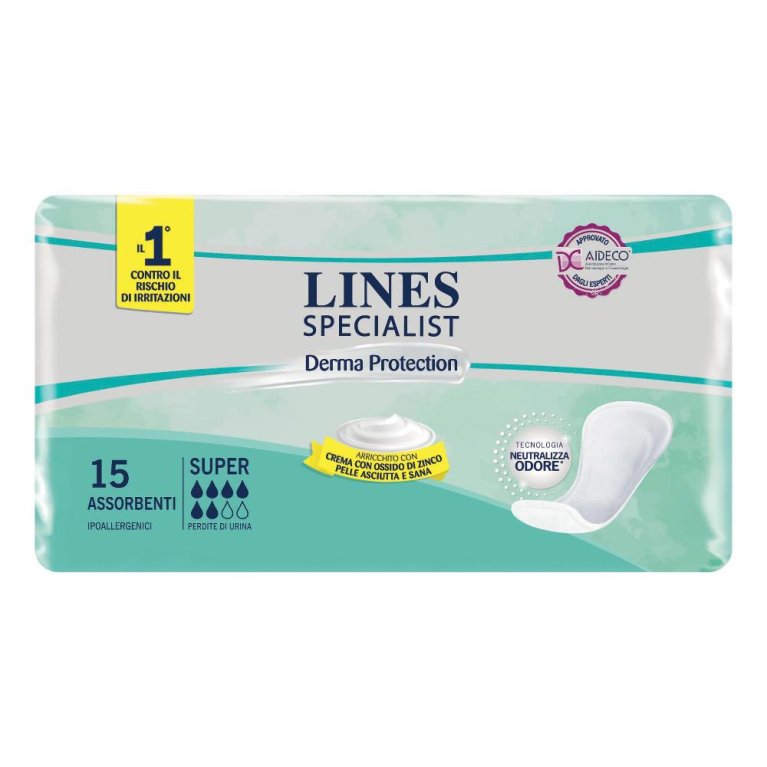 LINES SPEC DERM SUPER 15PZ LINES SPEC DERM SUPER 15PZ