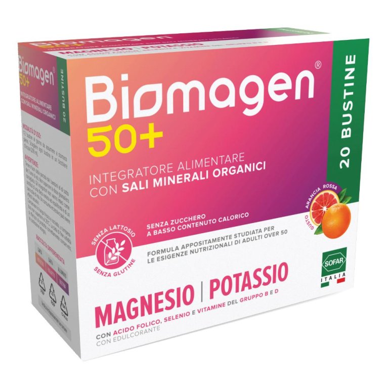 BIOMAGEN 50+ S/ZUCCHERI 20BUST BIOMAGEN 50+ S/ZUCCHERI 20BUST