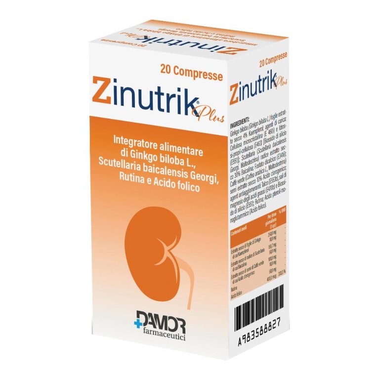 ZINUTRIK PLUS 20CPR ZINUTRIK PLUS 20CPR