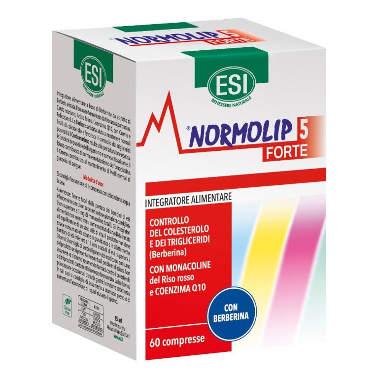 ESI NORMOLIP 5 FORTE 60CPR ESI NORMOLIP 5 FORTE 60CPR
