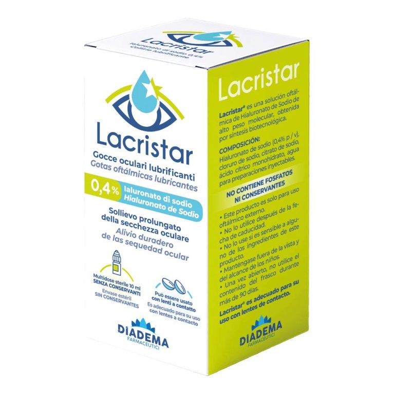LACRISTAR GOCCE OCULARI 10ML LACRISTAR GOCCE OCULARI 10ML