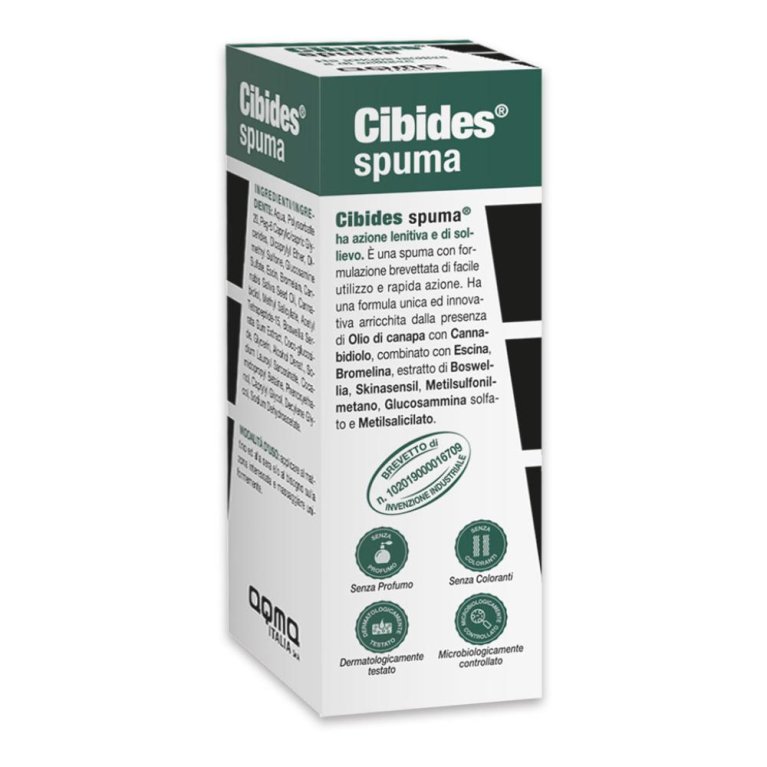 CIBIDES SPUMA 75ML AQMA ITALIA