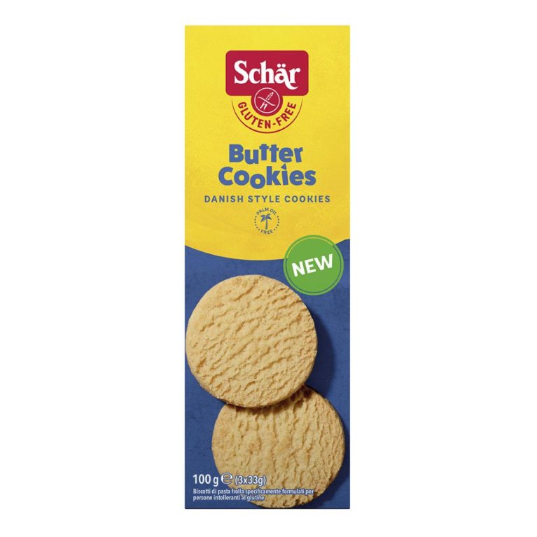 SCHAR BUTTER COOKIES 3X33G
