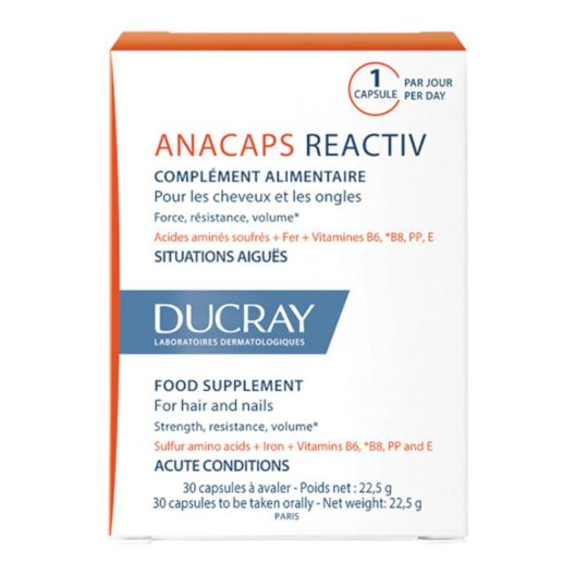 ANACAPS REACTIV CAPELLI 30CPS ANACAPS REACTIV CAPELLI 30CPS