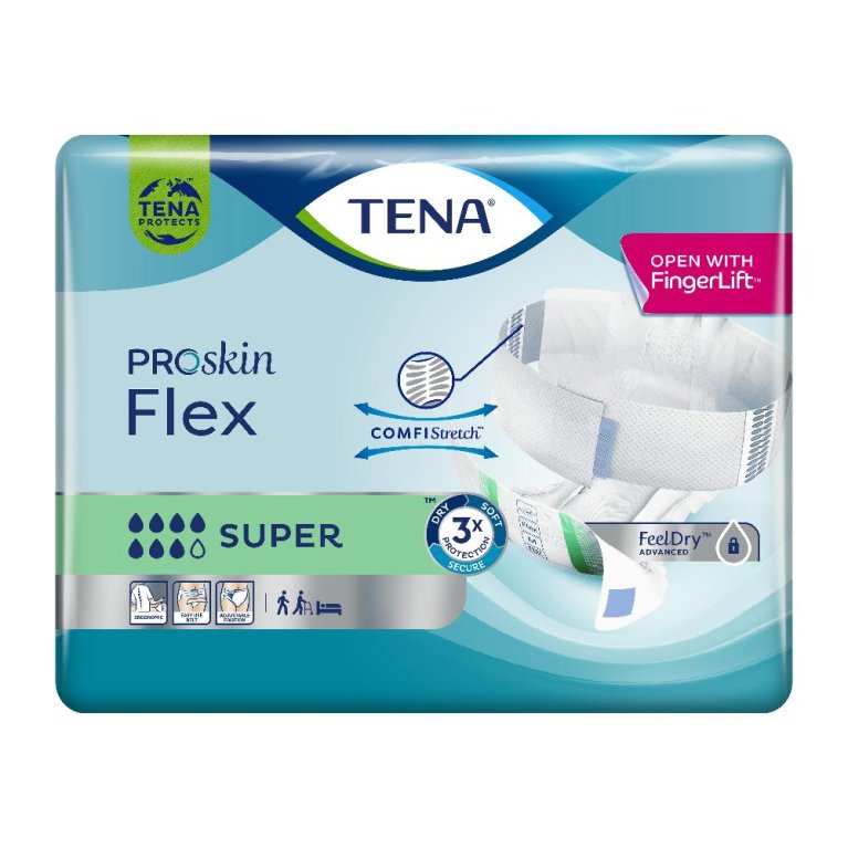 TENA FLEX SUPER XL 30PZ TENA FLEX SUPER XL 30PZ