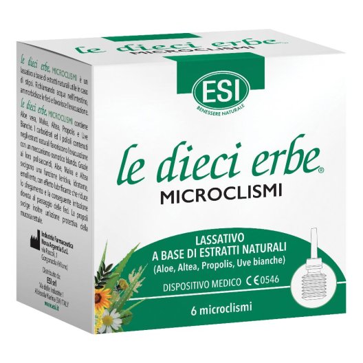 ESI LE DIECI ERBE MICROCLISMI ESI LE DIECI ERBE MICROCLISMI