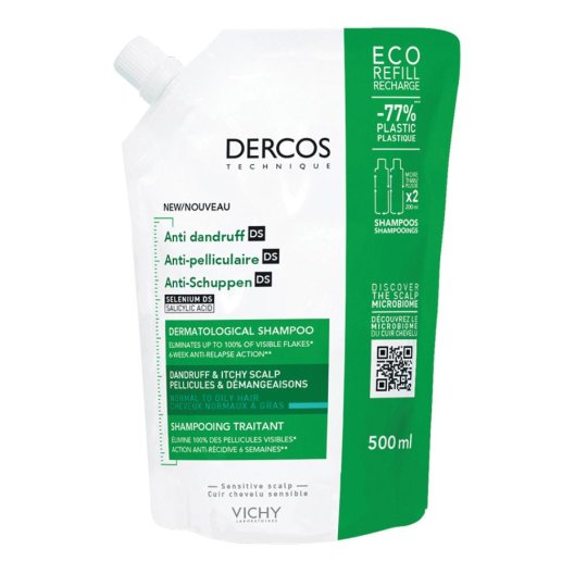 DERCOS ECO RIC SH FORFORA500ML DERCOS ECO RIC SH FORFORA500ML