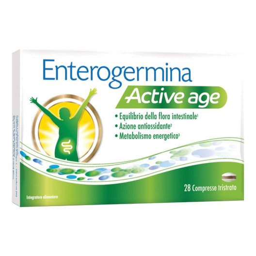 ENTEROGERMINA ACTIVE AGE 28CPR ENTEROGERMINA ACTIVE AGE 28CPR