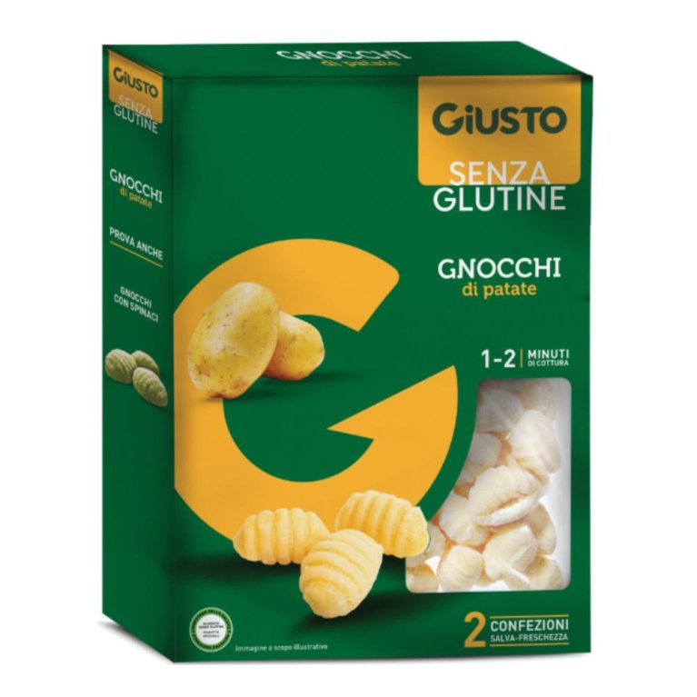 GIUSTO S/G GNOCCHI 2X250G GIUSTO S/G GNOCCHI 2X250G