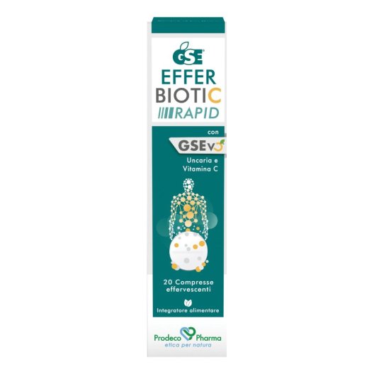 GSE EFFERBIOTIC RAPID 20CPR GSE EFFERBIOTIC RAPID 20CPR