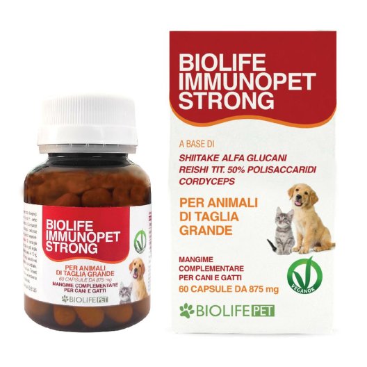 BIOLIFE IMMUNOPET STRONG 60CPS BIOLIFE IMMUNOPET STRONG 60CPS