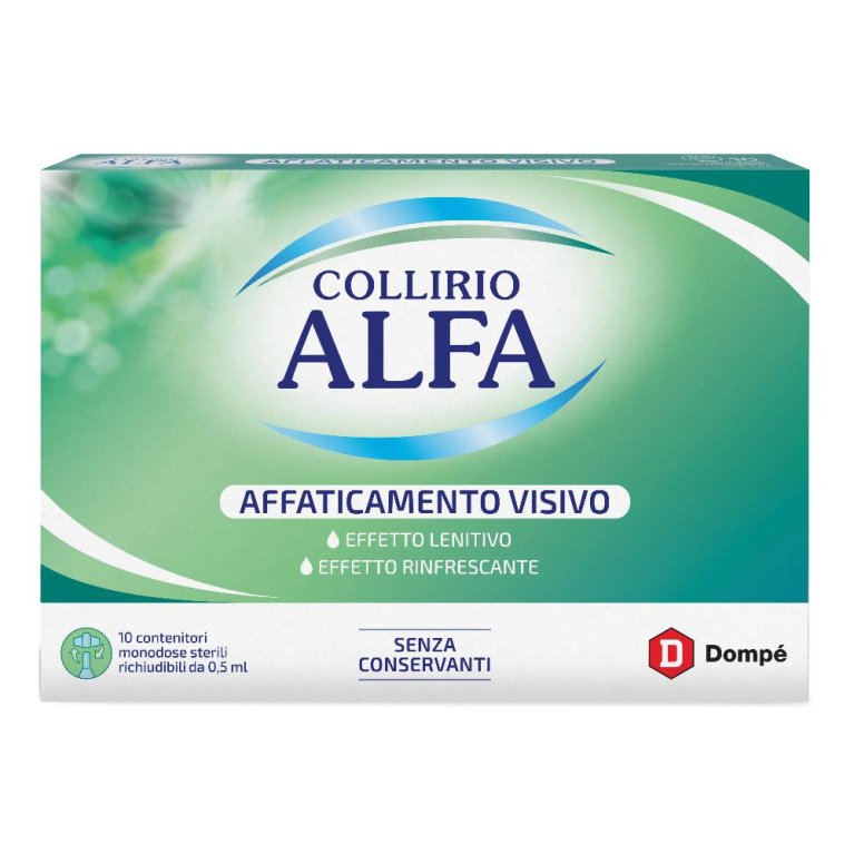 COLLIRIO ALFA AFFAT VISIVO10PZ COLLIRIO ALFA AFFAT VISIVO10PZ