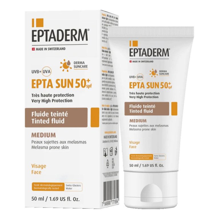 EPTA SUN SPF50 FLUIDO COLORATO EPTA SUN SPF50 FLUIDO COLORATO