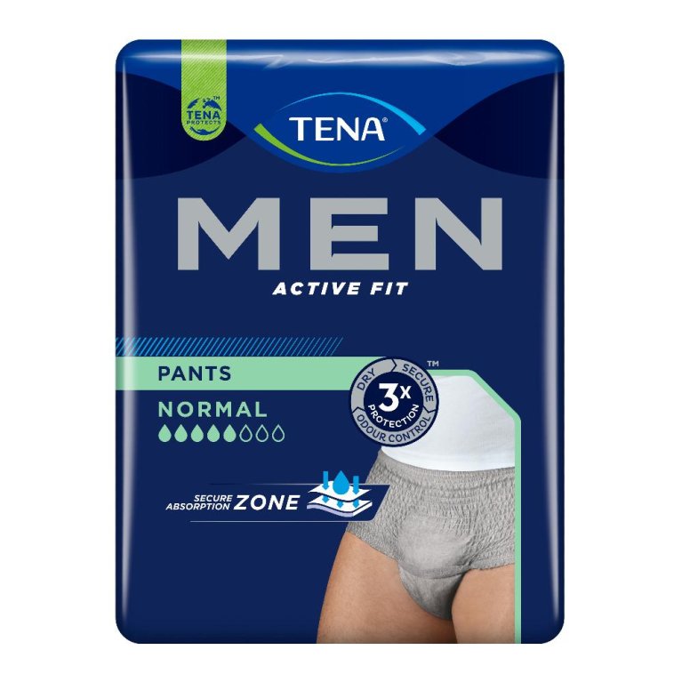 TENA MEN ACTIVE FIT GREV S/M TENA MEN ACTIVE FIT GREV S/M