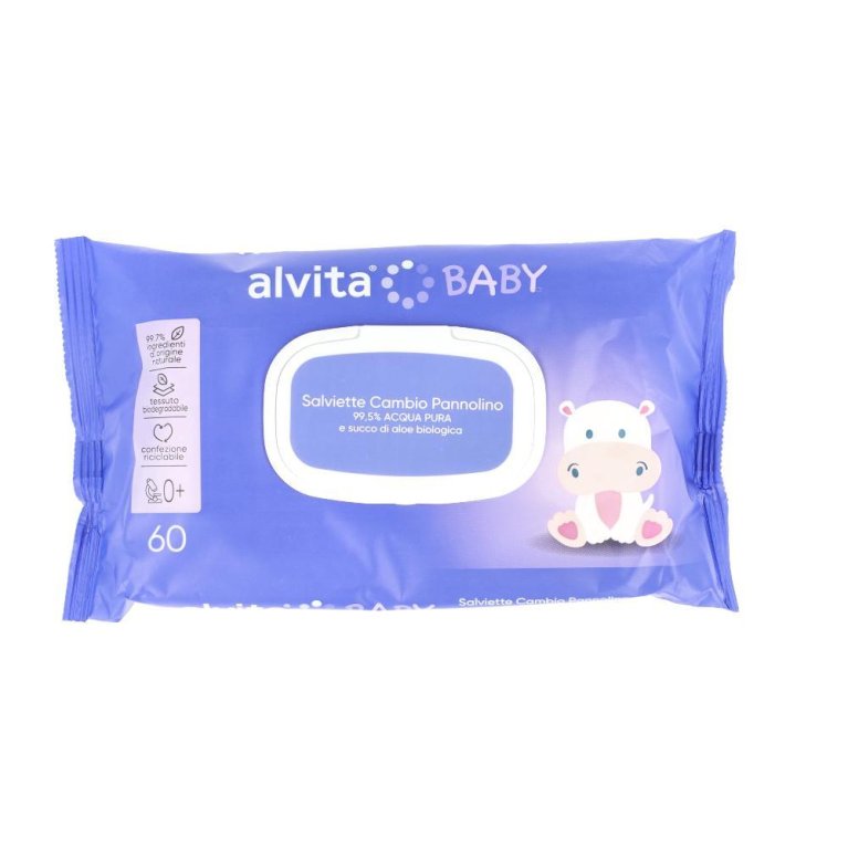 ALVITA BABY SALV PURE WATER60P ALVITA BABY SALV PURE WATER60P