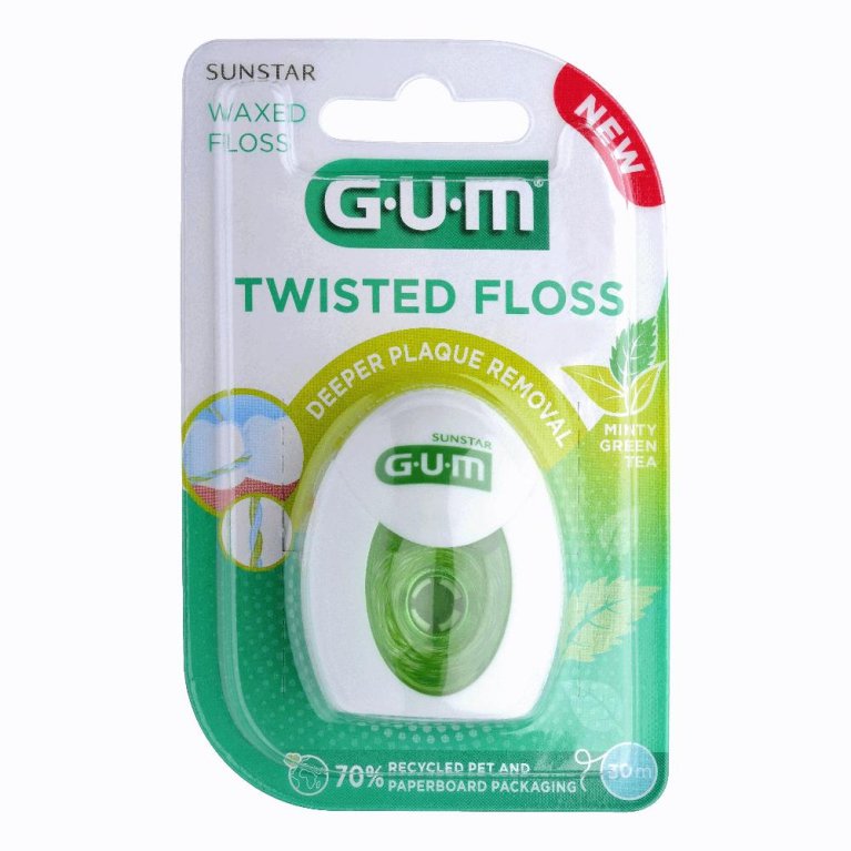 GUM 3500 TWISTED FLOSS 30M GUM 3500 TWISTED FLOSS 30M