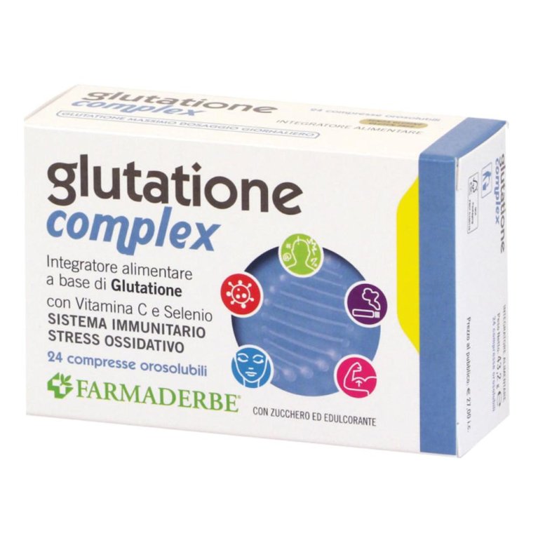 GLUTATIONE COMPLEX 24CPR FARMA GLUTATIONE COMPLEX 24CPR FARMA