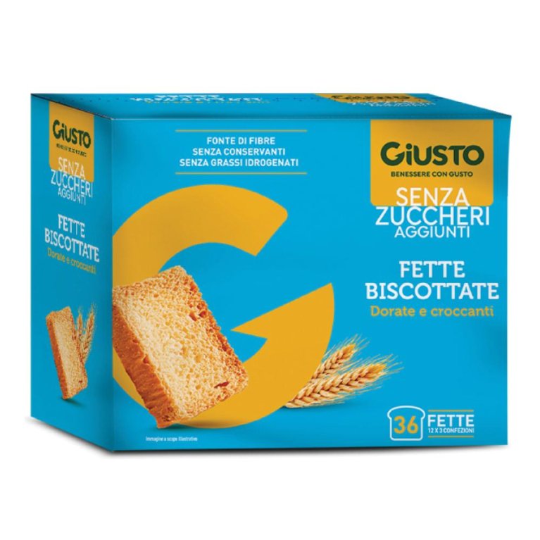GIUSTO S/ZUCCH FETTE BISC 300G GIUSTO S/ZUCCH FETTE BISC 300G