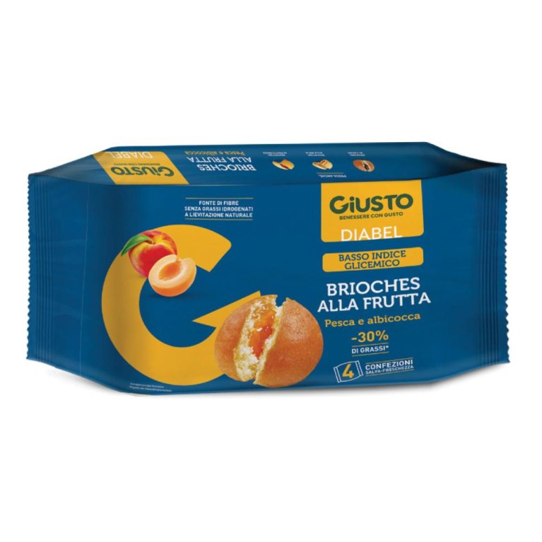 GIUSTO DIABEL BRIOCHE FRUTT4PZ GIUSTO DIABEL BRIOCHE FRUTT4PZ