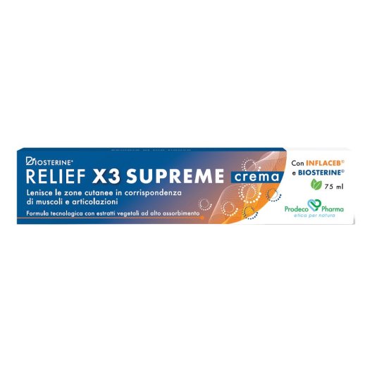 BIOSTERINE RELIEF X3 SUPREME C BIOSTERINE RELIEF X3 SUPREME C