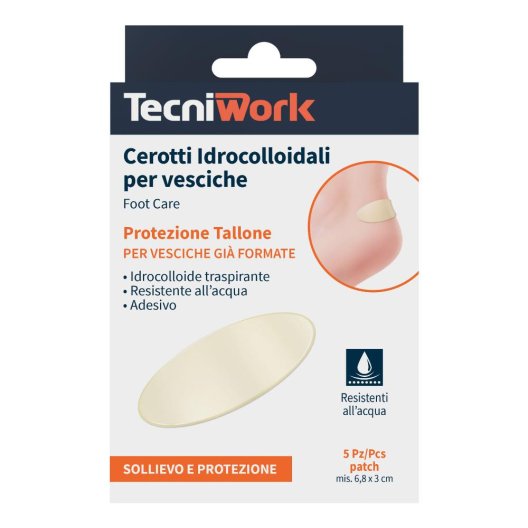 CEROTTI IDROCOLLO VESCICHE 5PZ CEROTTI IDROCOLLO VESCICHE 5PZ
