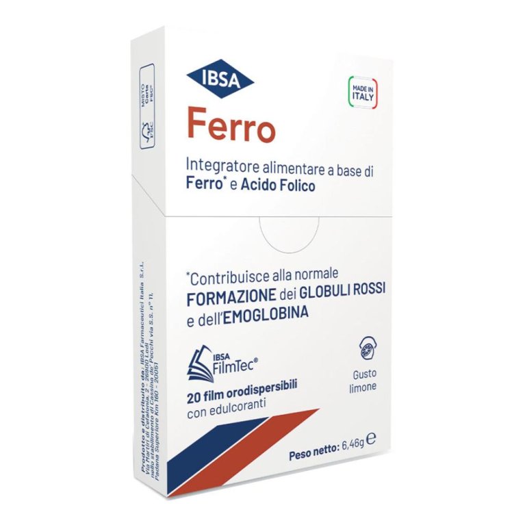 FERRO IBSA 20FILM ORODISPERSIB
