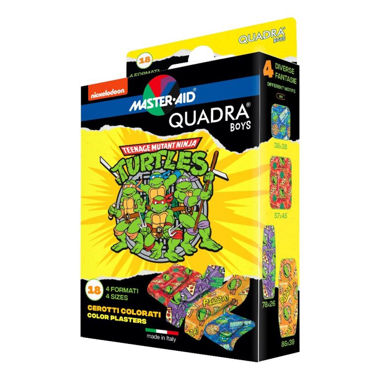 M-AID QUADRA BOYS NINJA TUR18P