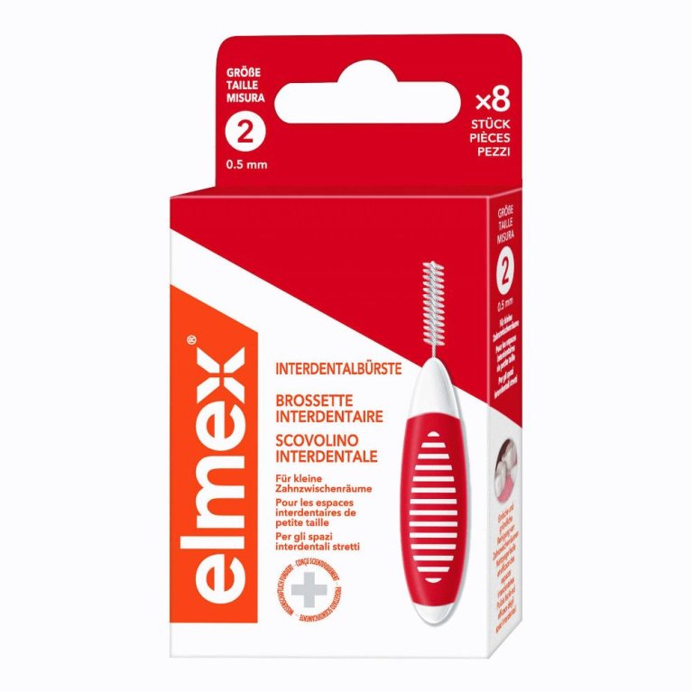 ELMEX INTERDENTAL BRUSH RED ELMEX INTERDENTAL BRUSH RED