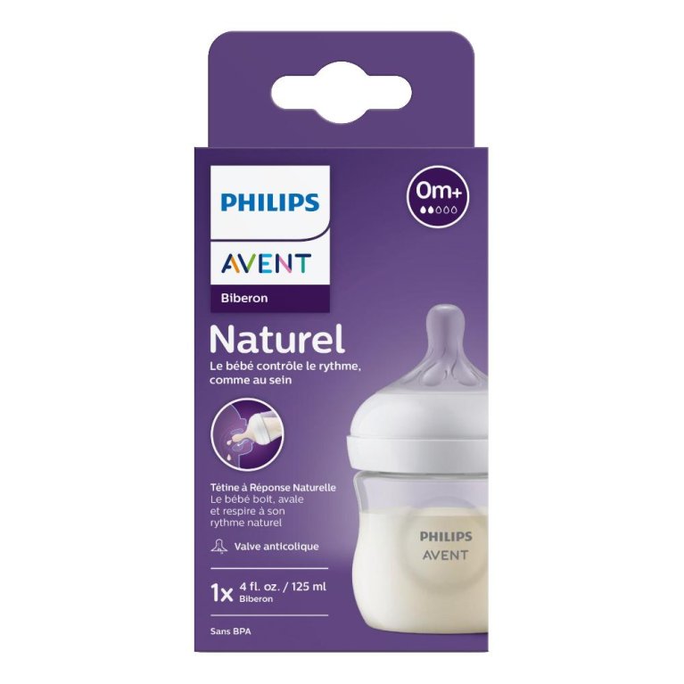 AVENT BIB NAT 3,0 TRASP 125ML AVENT BIB NAT 3,0 TRASP 125ML