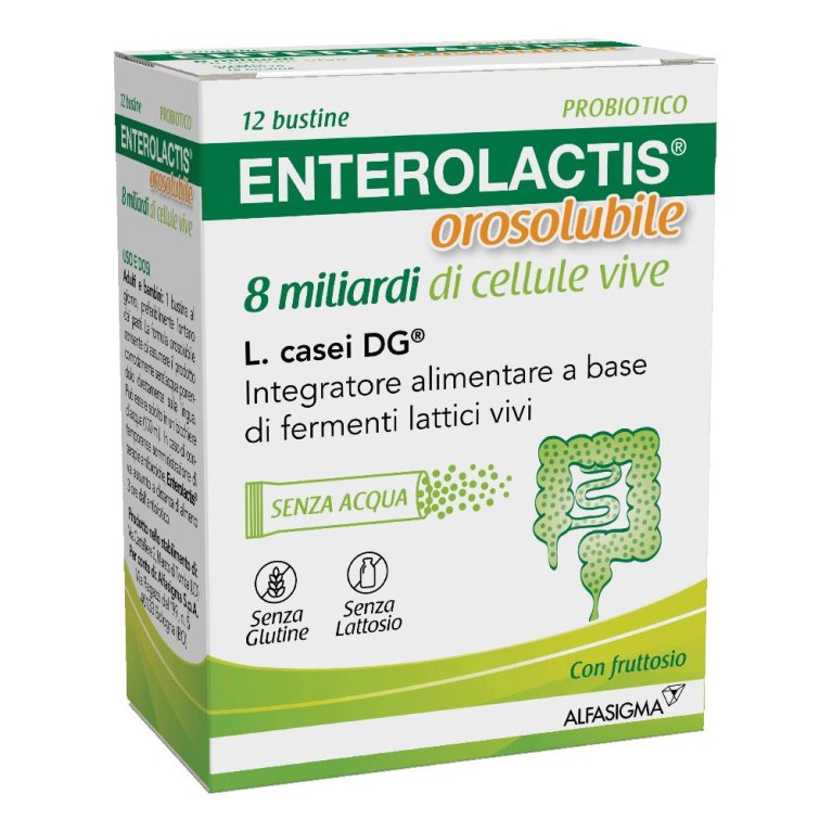 ENTEROLACTIS OROSOLUBILE 12BUS ENTEROLACTIS OROSOLUBILE 12BUS